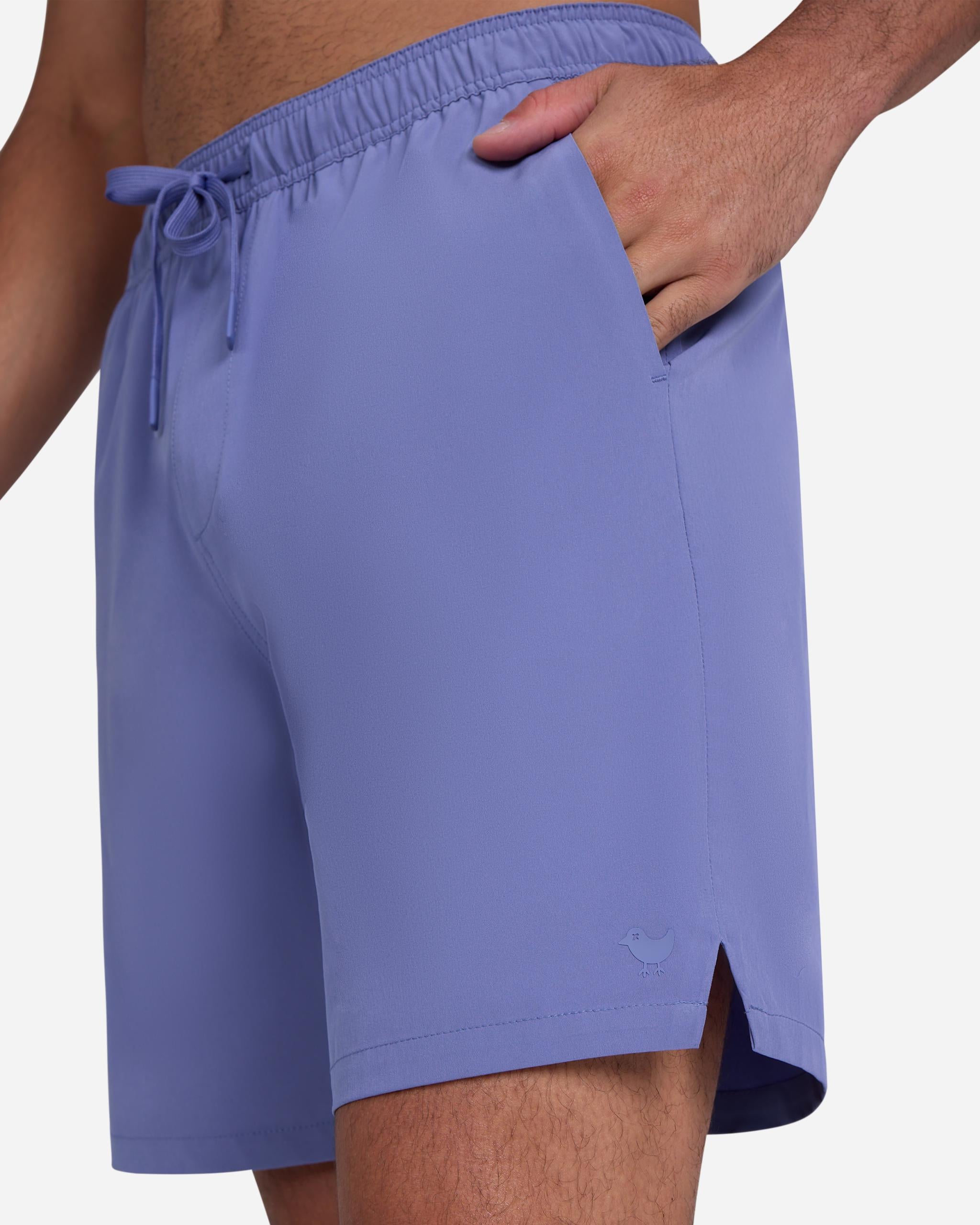 Active Short - Indigo Dawn-Men's Shorts-Bad Birdie