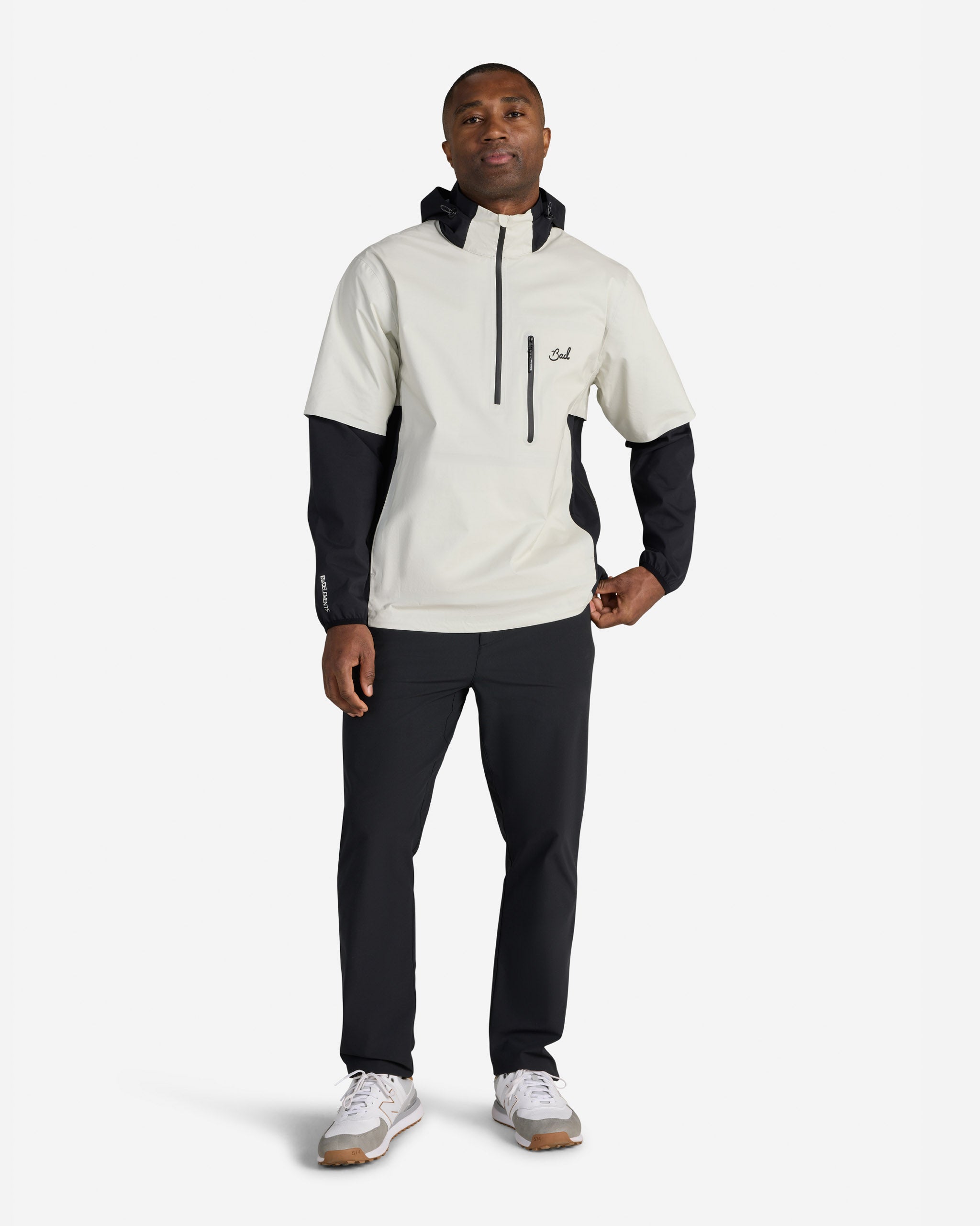 Atmos Rain Anorak - White Onyx