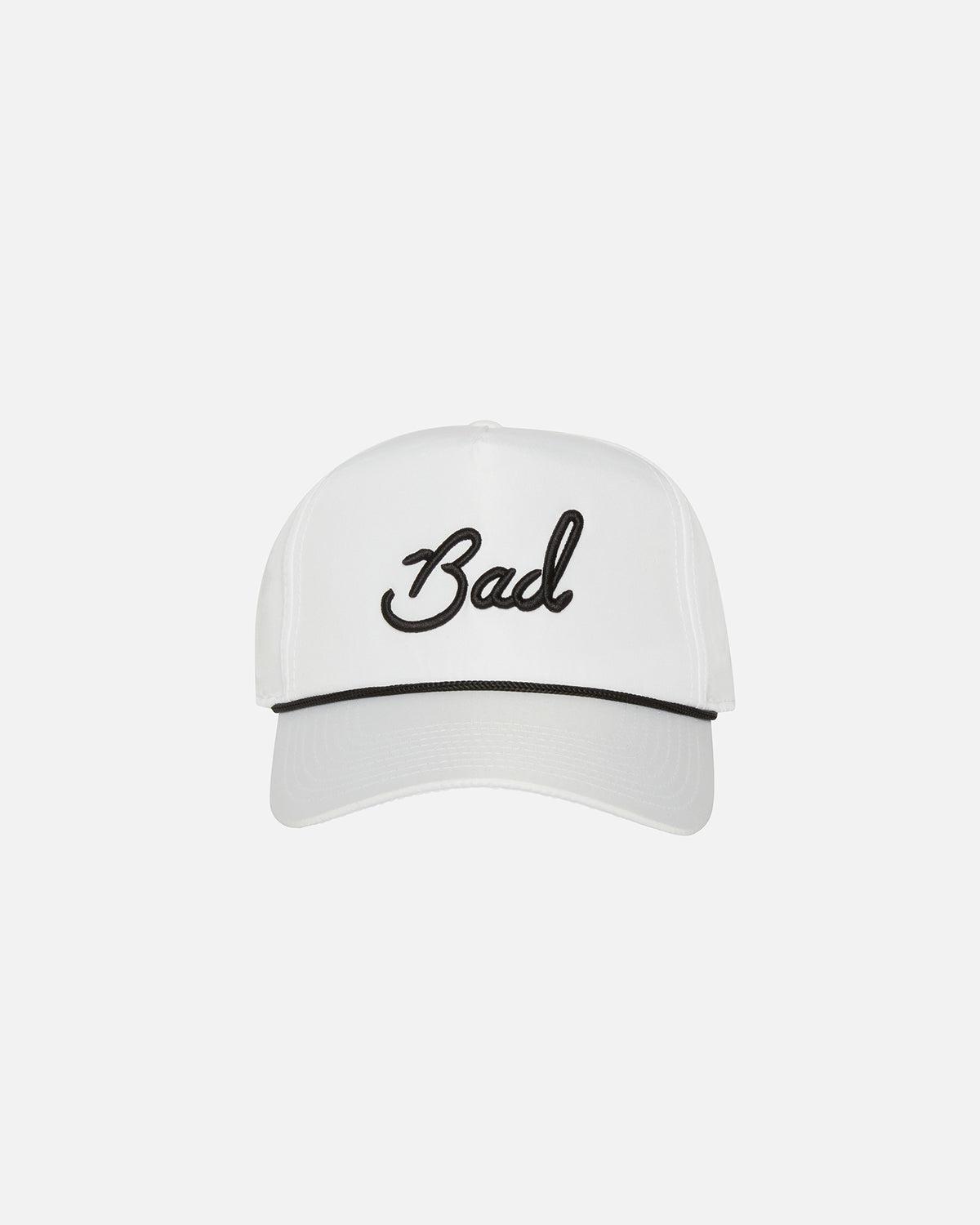 "Bad" Rope Golf Hat - White-Hat-Bad Birdie