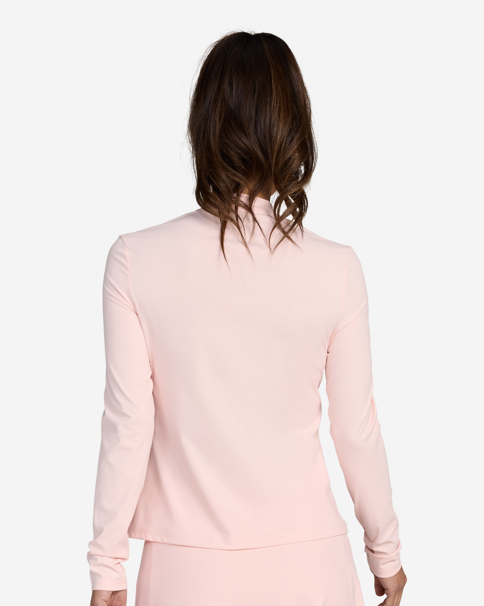 Blade Long Sleeve - Rose Quartz-Women's Polo-Bad Birdie