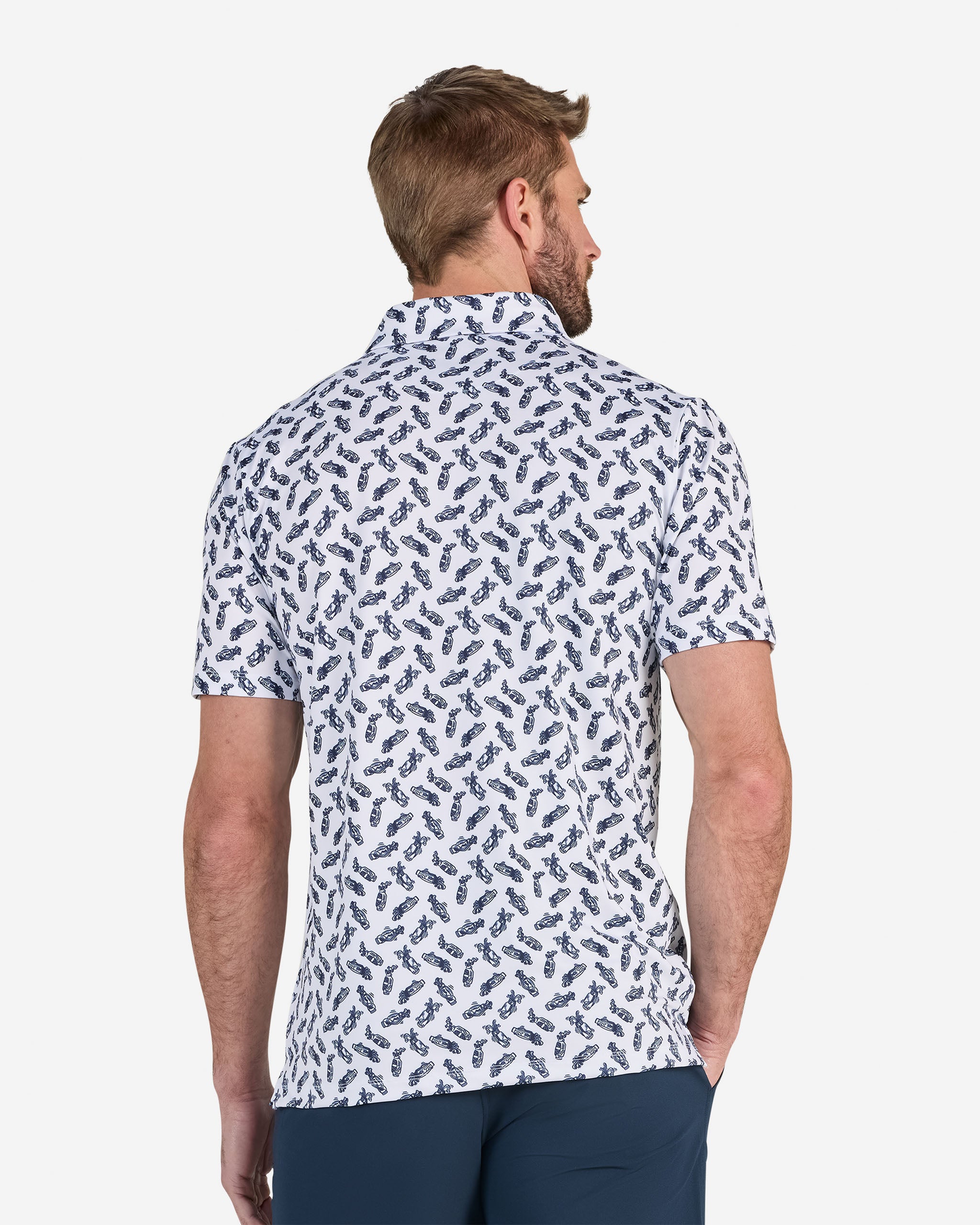 Caddie by Day-Men's Polo-Bad Birdie