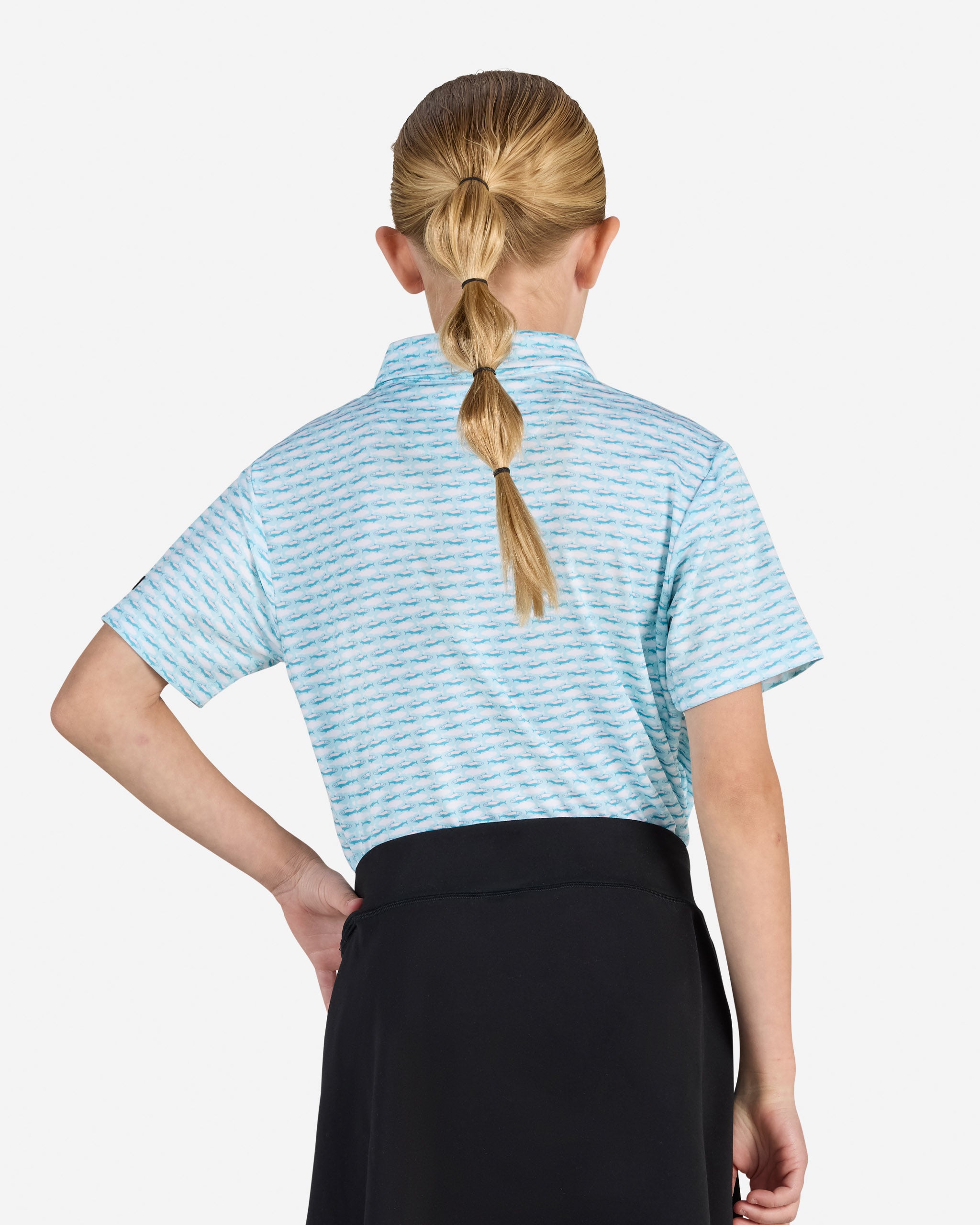 Dew Sweeper Youth-Youth Polo-Bad Birdie
