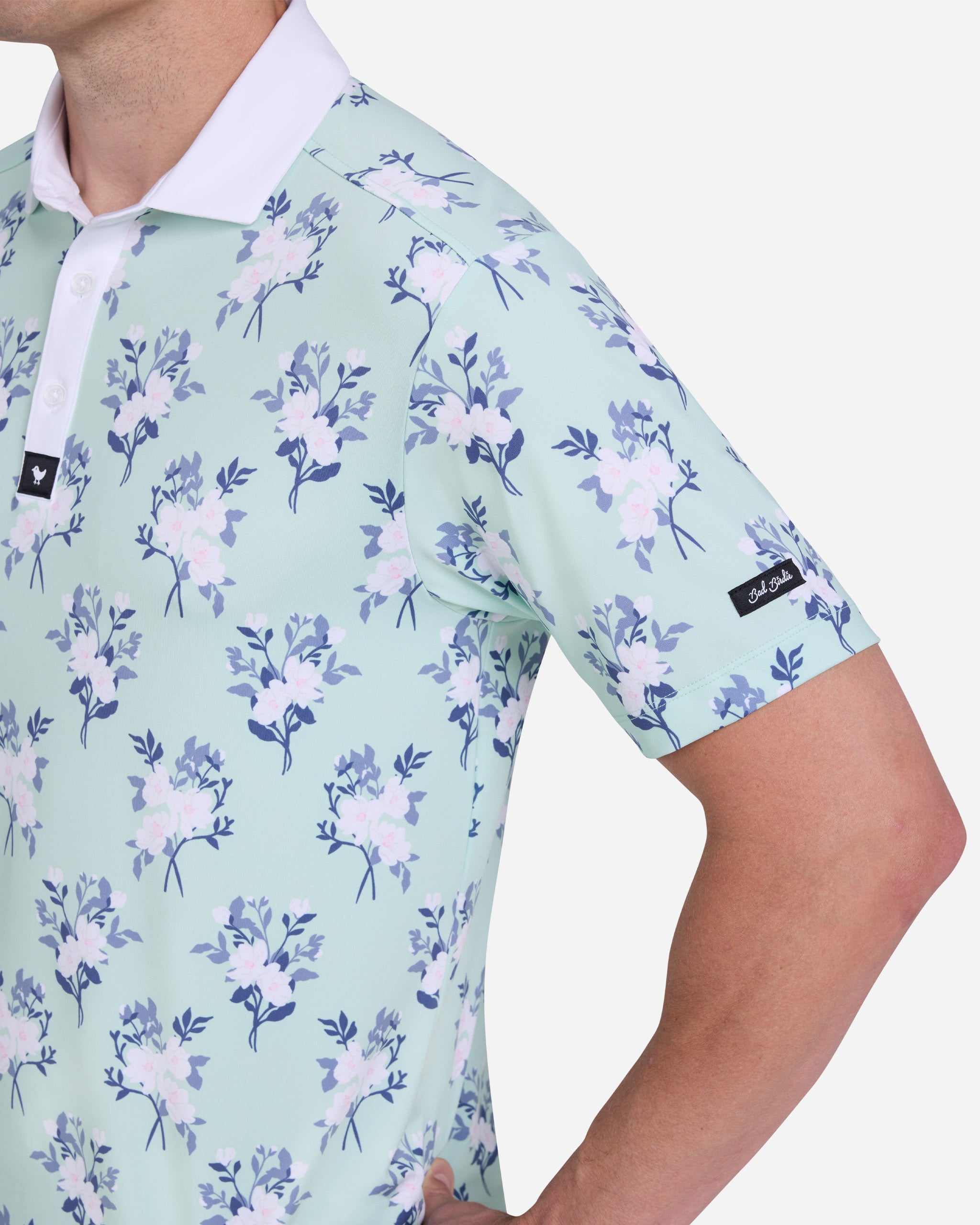Freshly Picked-Men's Polo-Bad Birdie