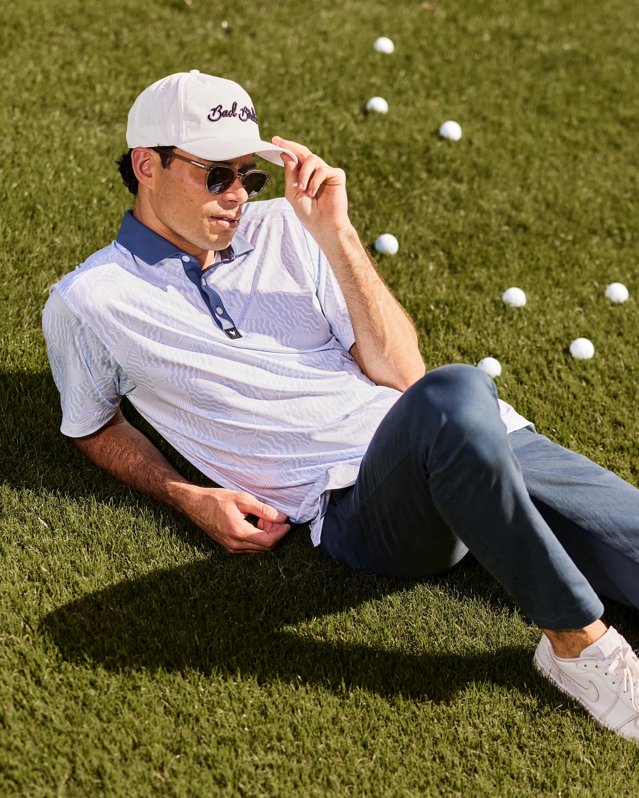 Peru Nights-Men's Polo-Bad Birdie