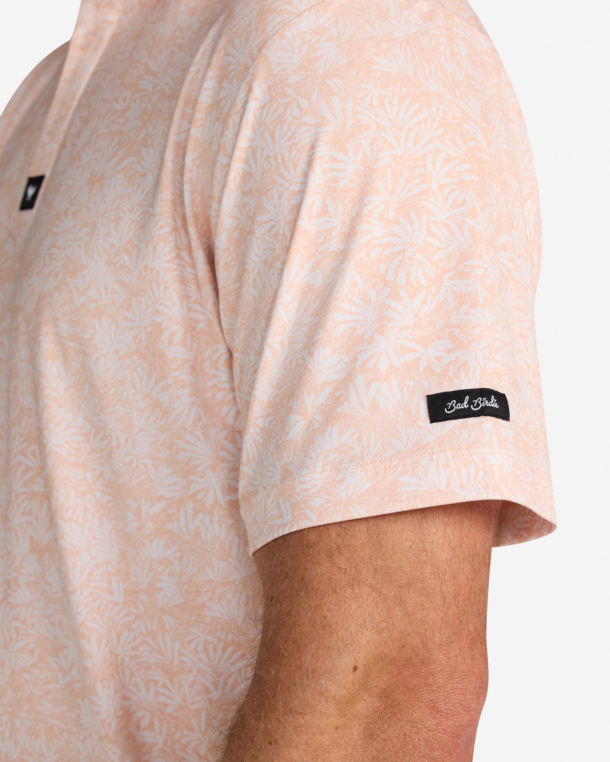 Rise and Grind-Men's Polo-Bad Birdie