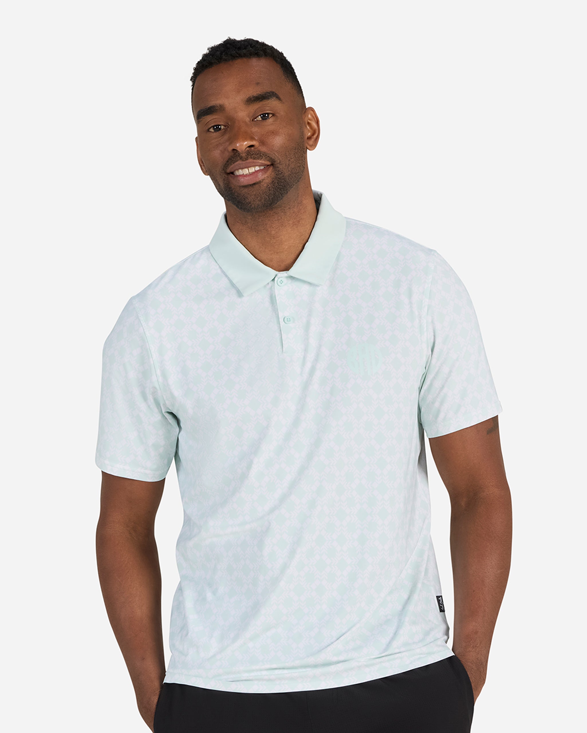 Vapor Cooling Polo - Saguaro-Men's Polo-Bad Birdie