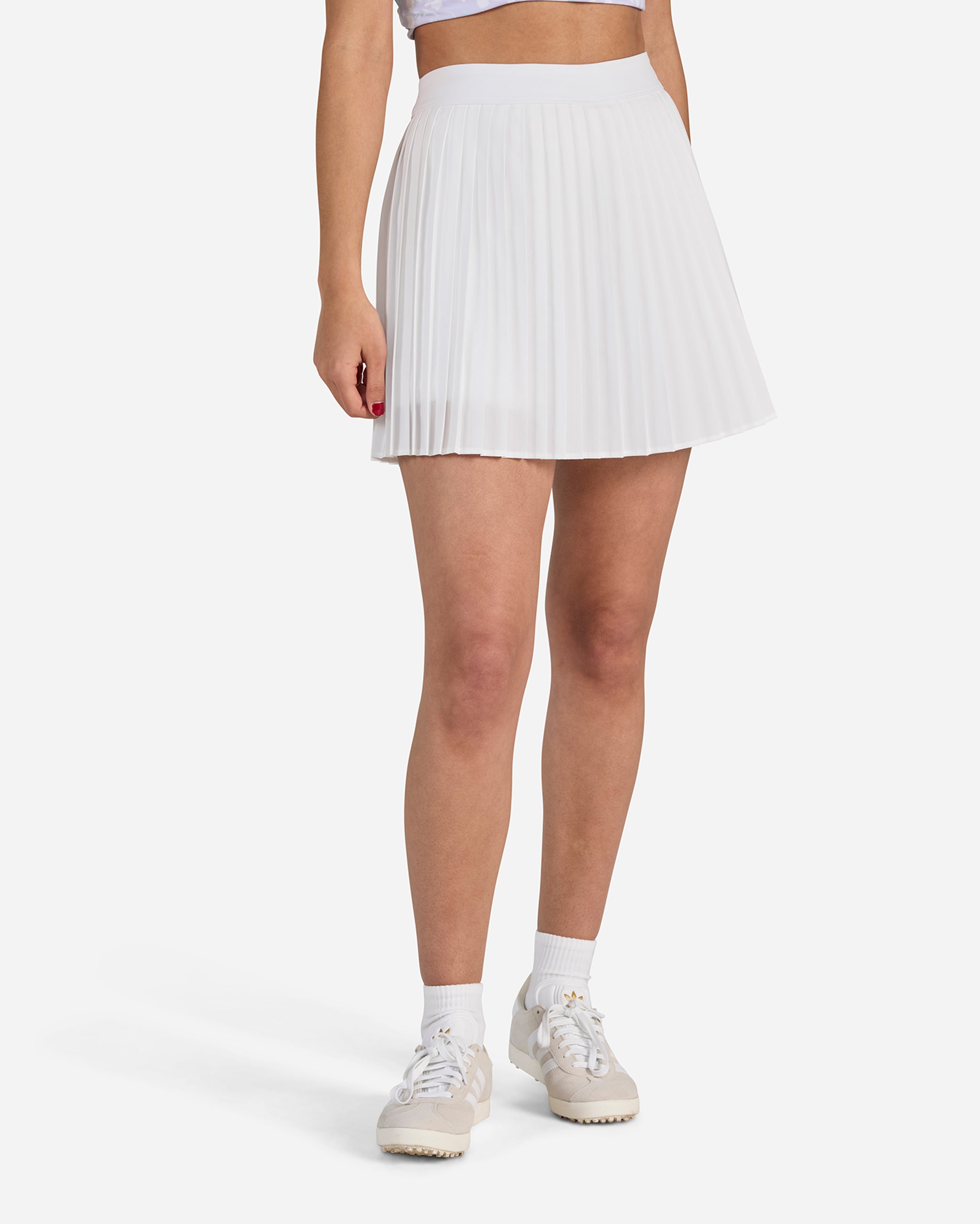 Double Down Skort 2.0 - Brilliant White-Women's Skort-Bad Birdie