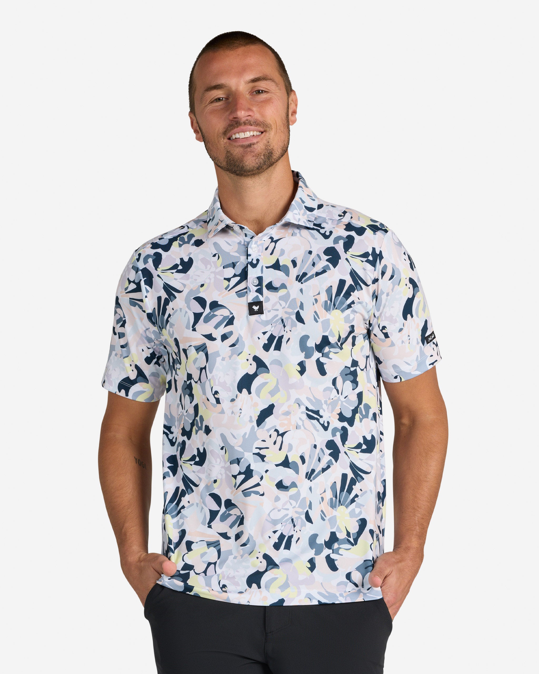 Savannah Swing-Men's Polo-Bad Birdie