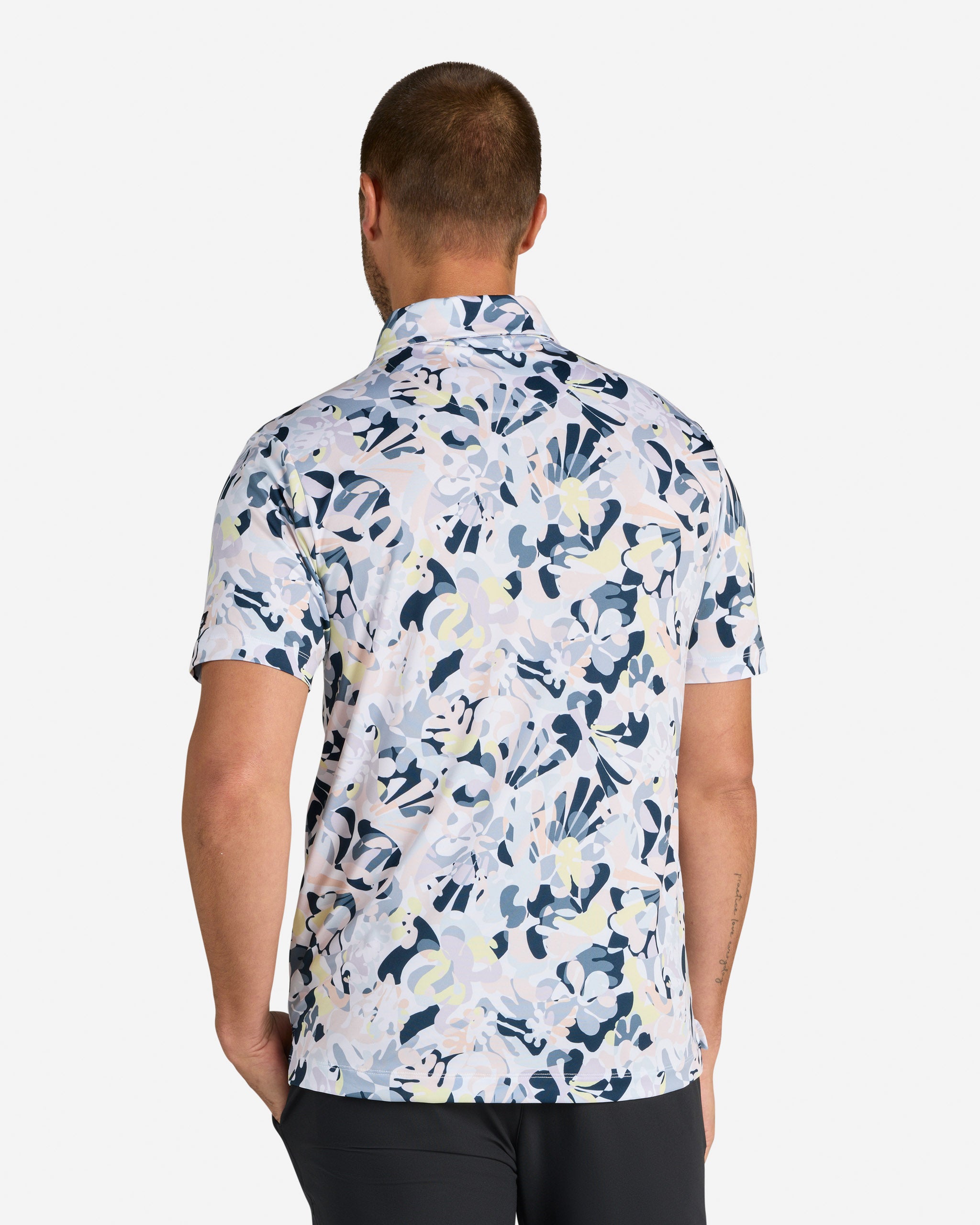 Savannah Swing-Men's Polo-Bad Birdie