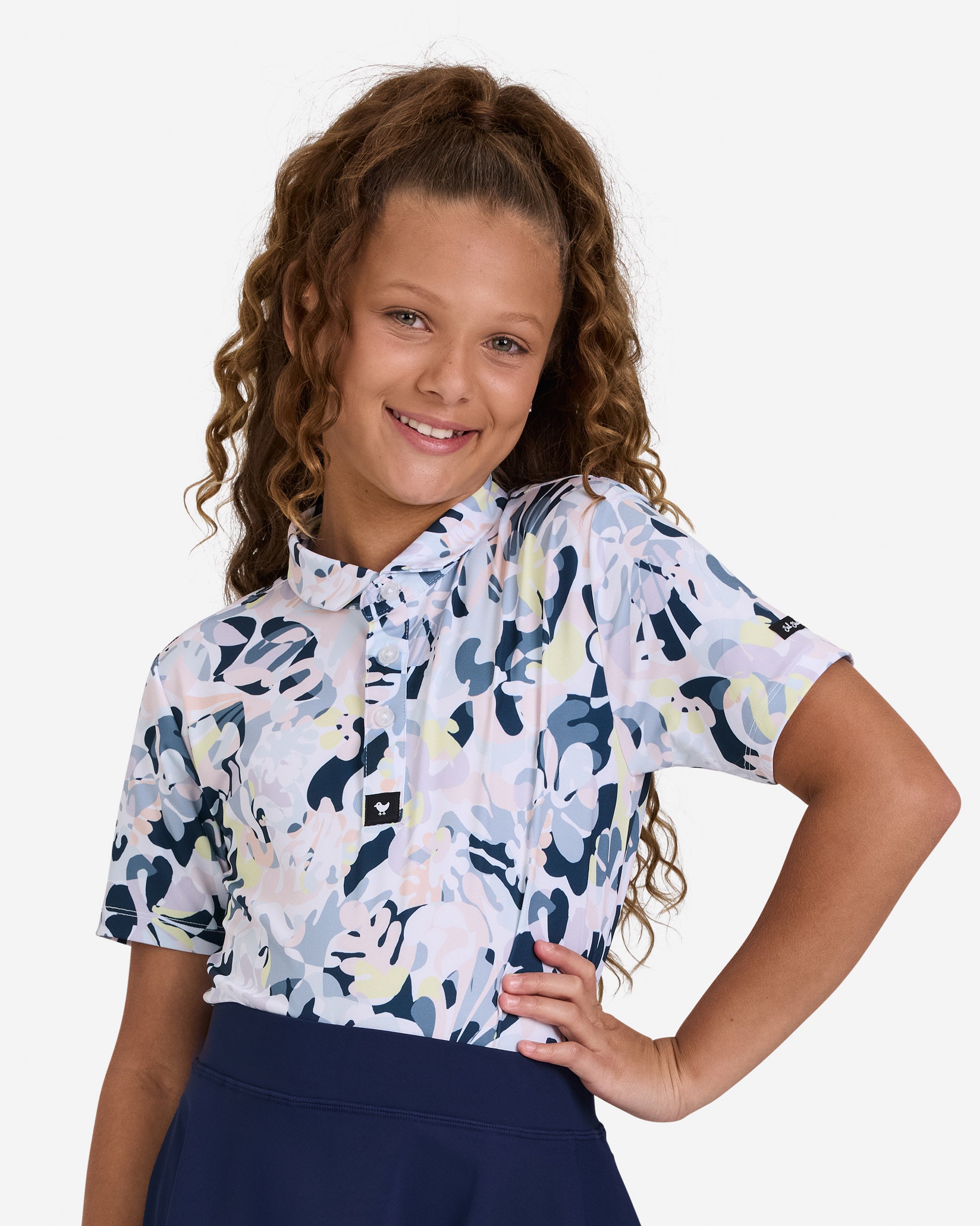 Youth Polo - Savannah Swing-Youth Polo-Bad Birdie