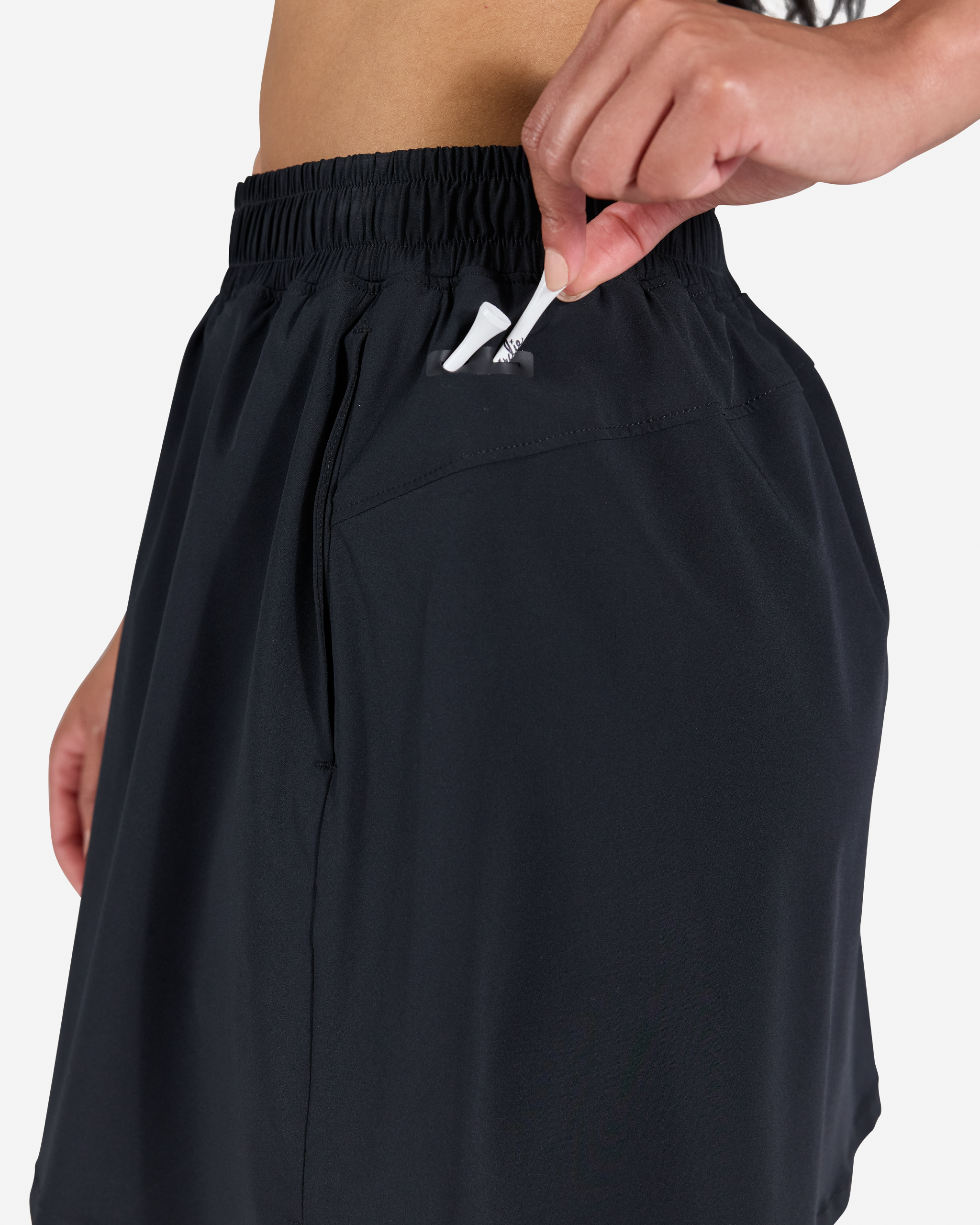 Performance Skort - Black-Women's Skort-Bad Birdie