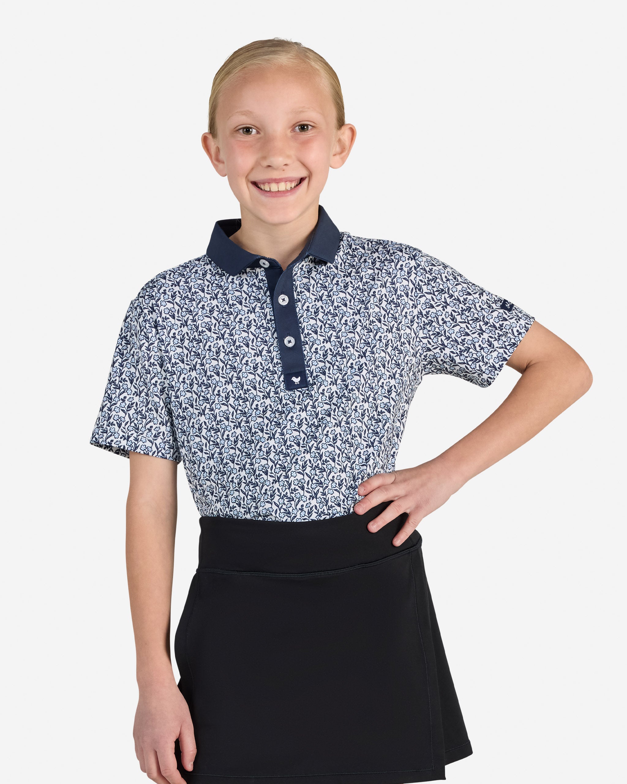 Baby Bloomer Youth-Youth Polo-Bad Birdie