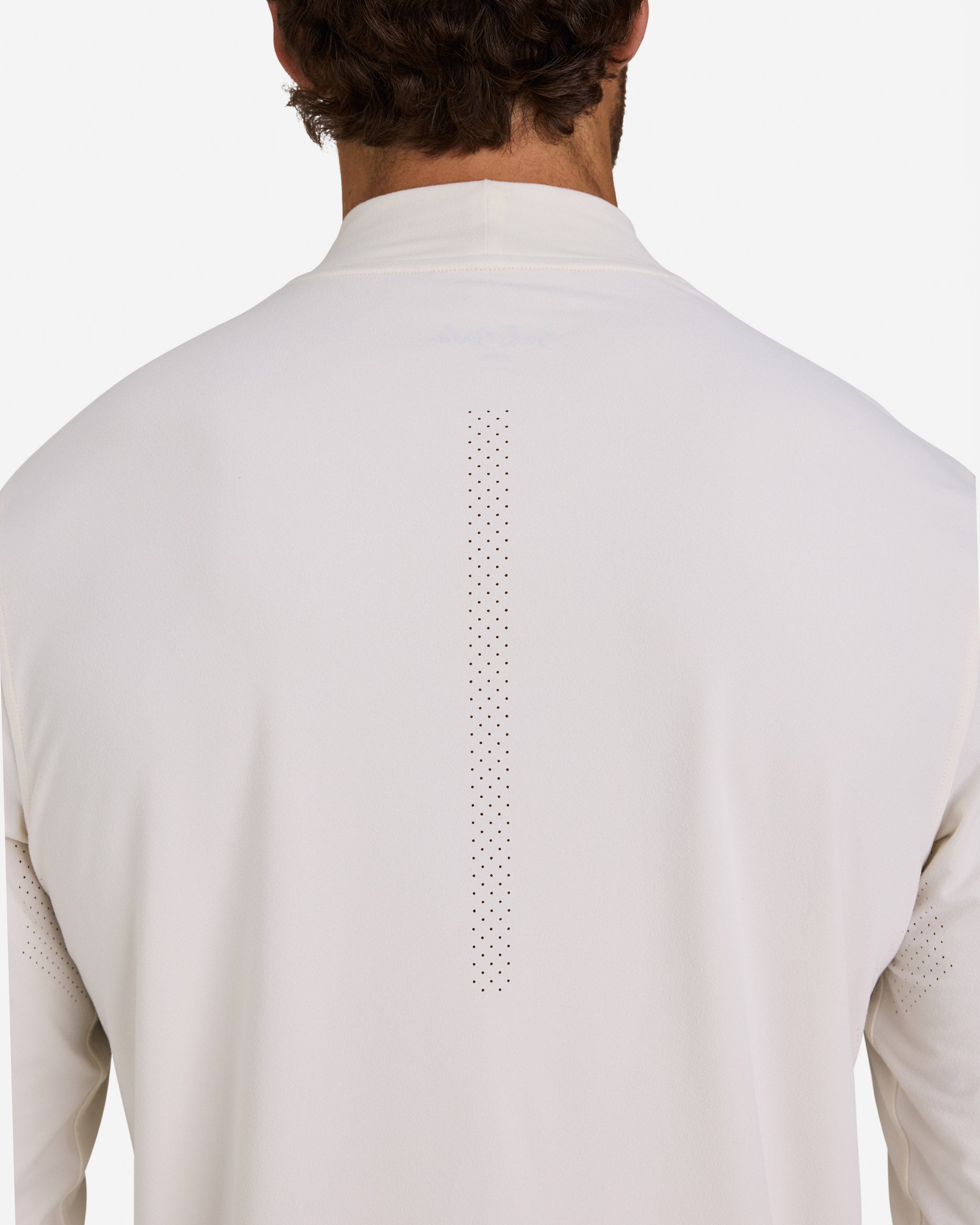 Active Mockneck - White Onyx