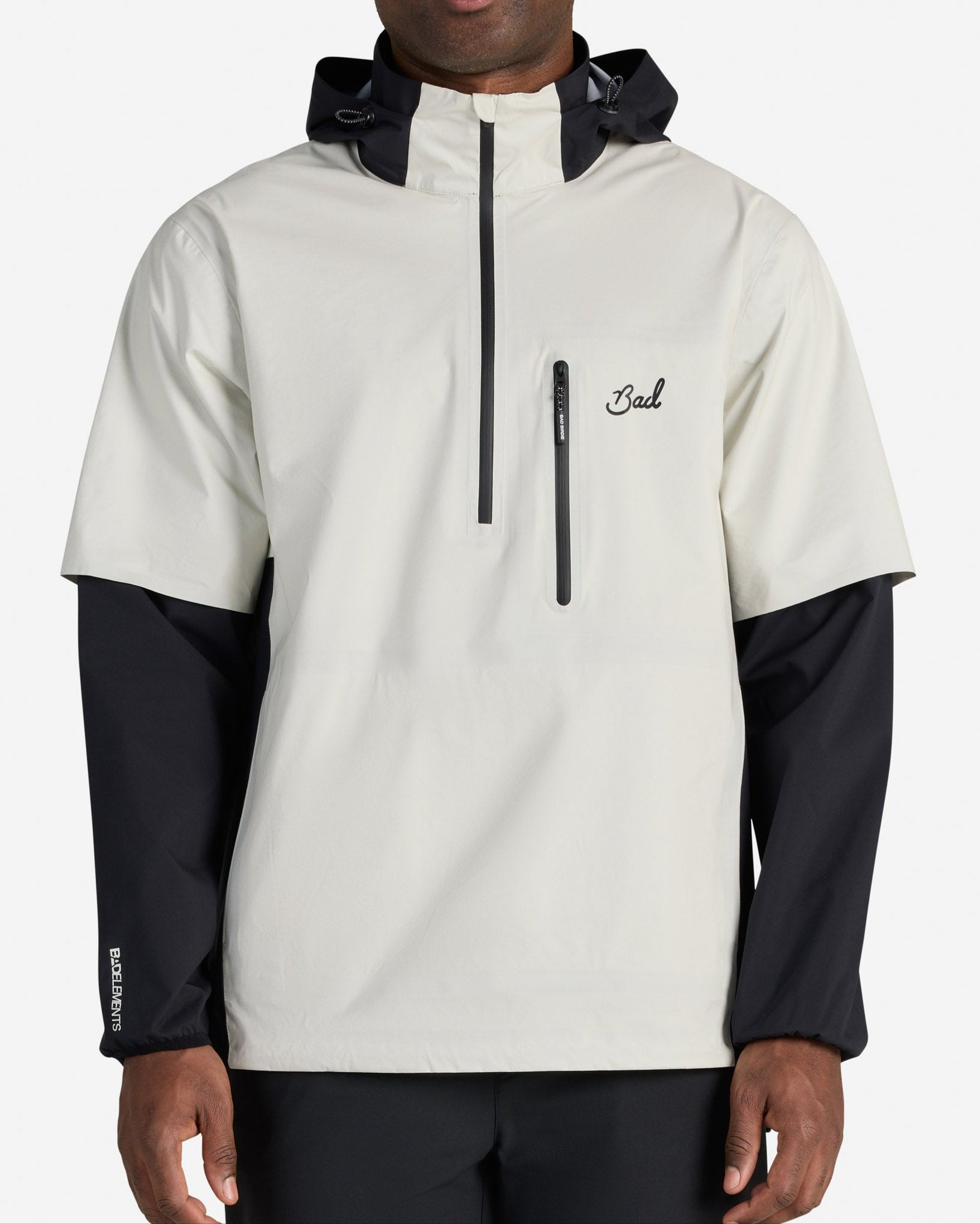 Atmos Rain Anorak - White Onyx