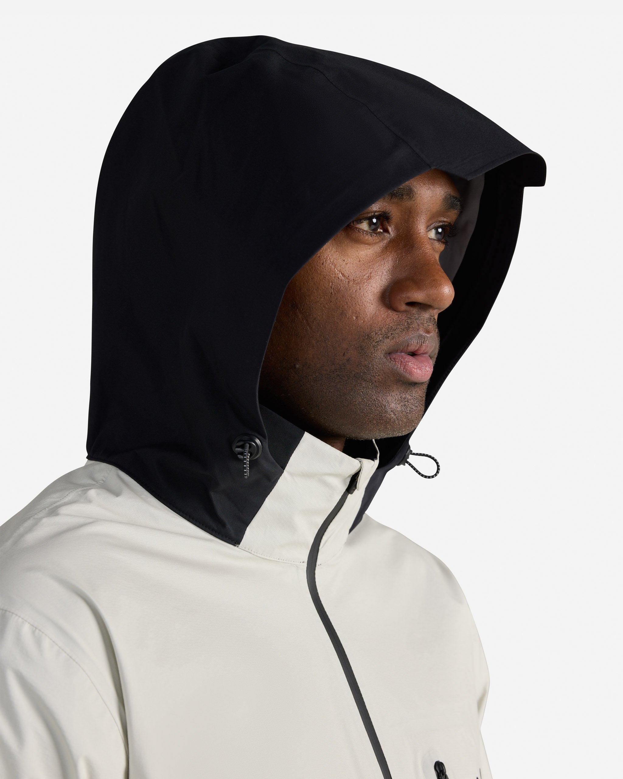 Atmos Rain Anorak - White Onyx