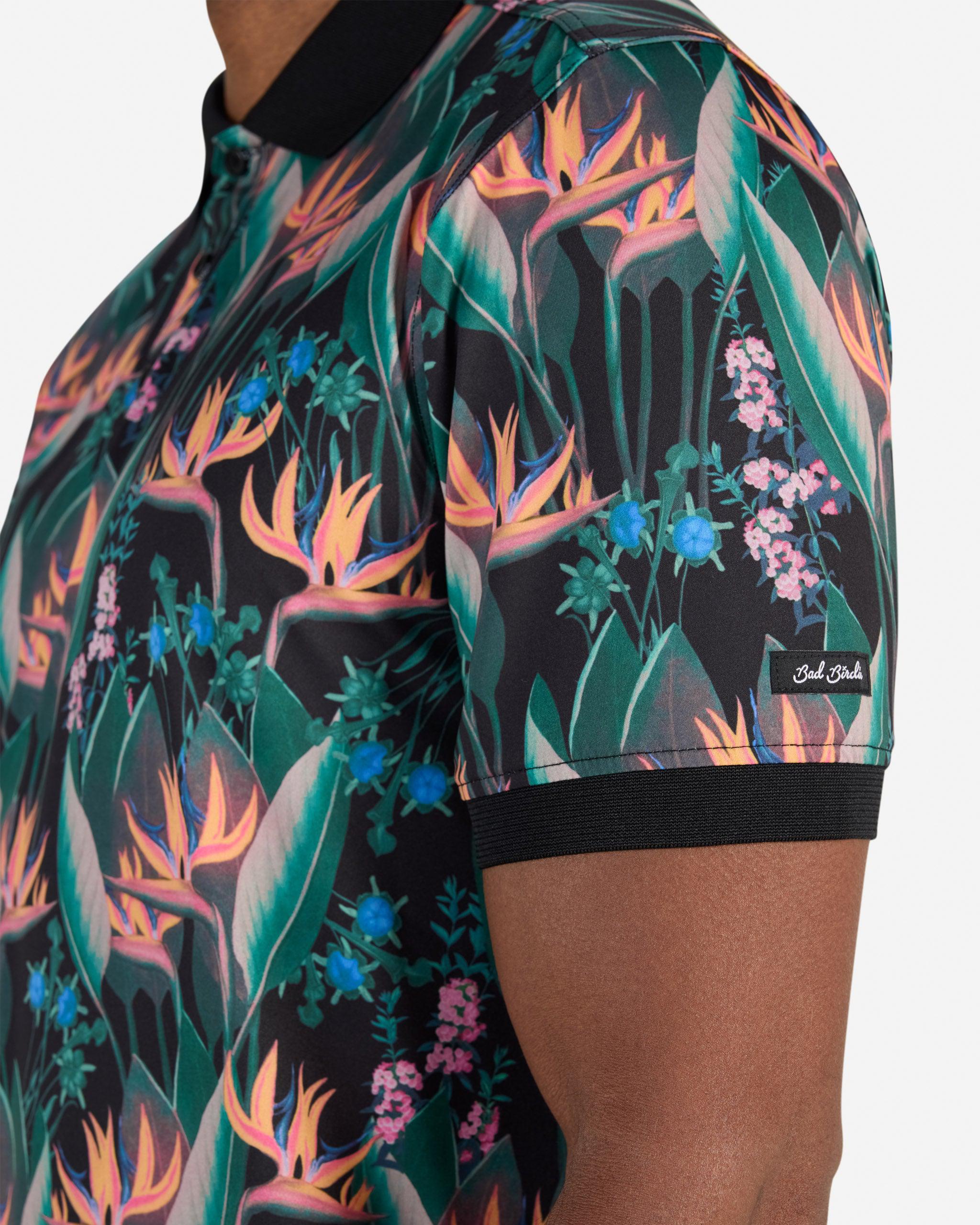 Ridge - Botanical Bump n Run-Men's Polo-Bad Birdie