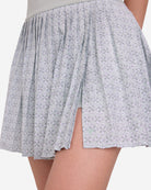 Double Down Skort - Blue Craters