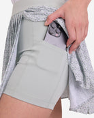 Double Down Skort - Blue Craters