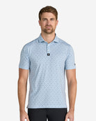Geo Frost - Blue-Men's Polo-Bad Birdie