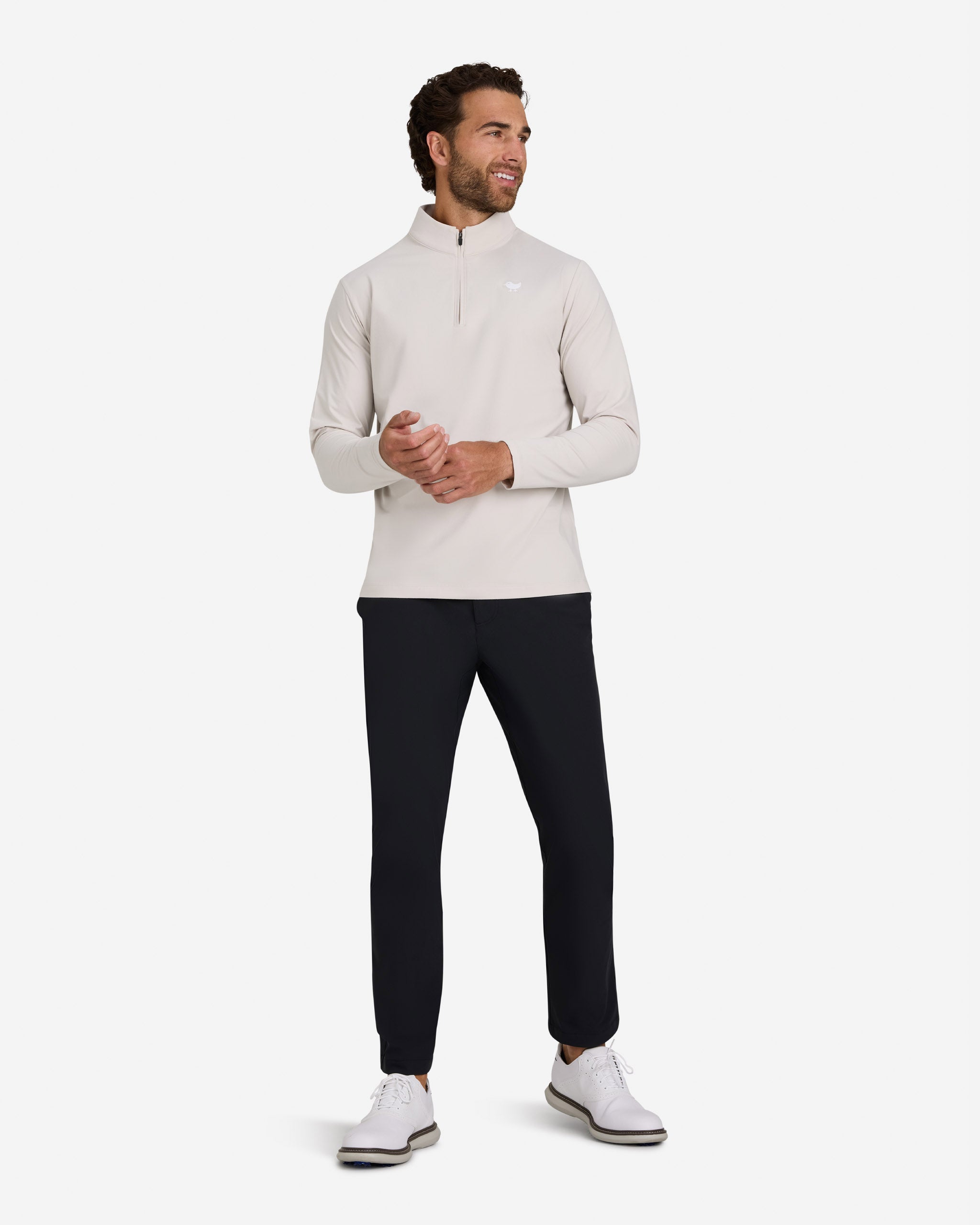 Velocity Quarterzip - Sandstone