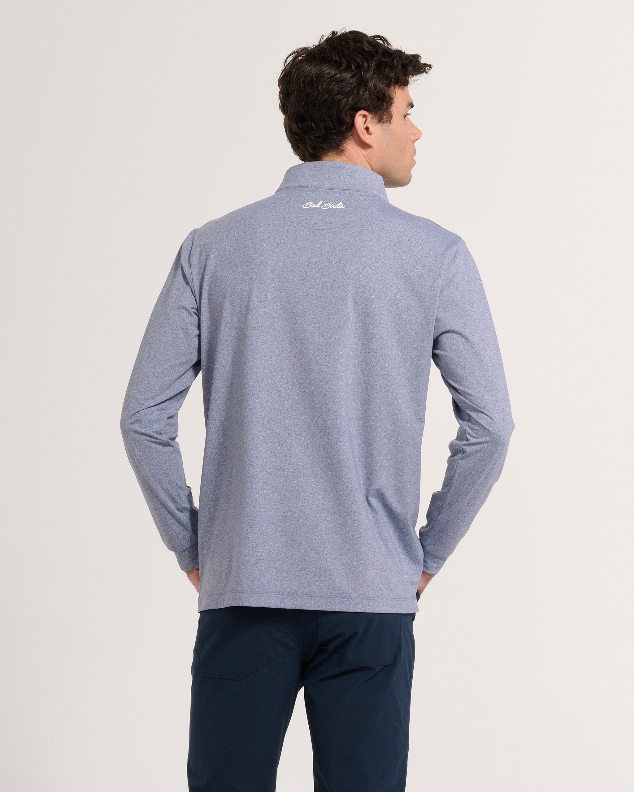 Vintage Indigo Quarterzip - Bad Birdie