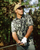 Ridge Polo - Green Camo-Men's Polo-Bad Birdie-with-Micah-Morris