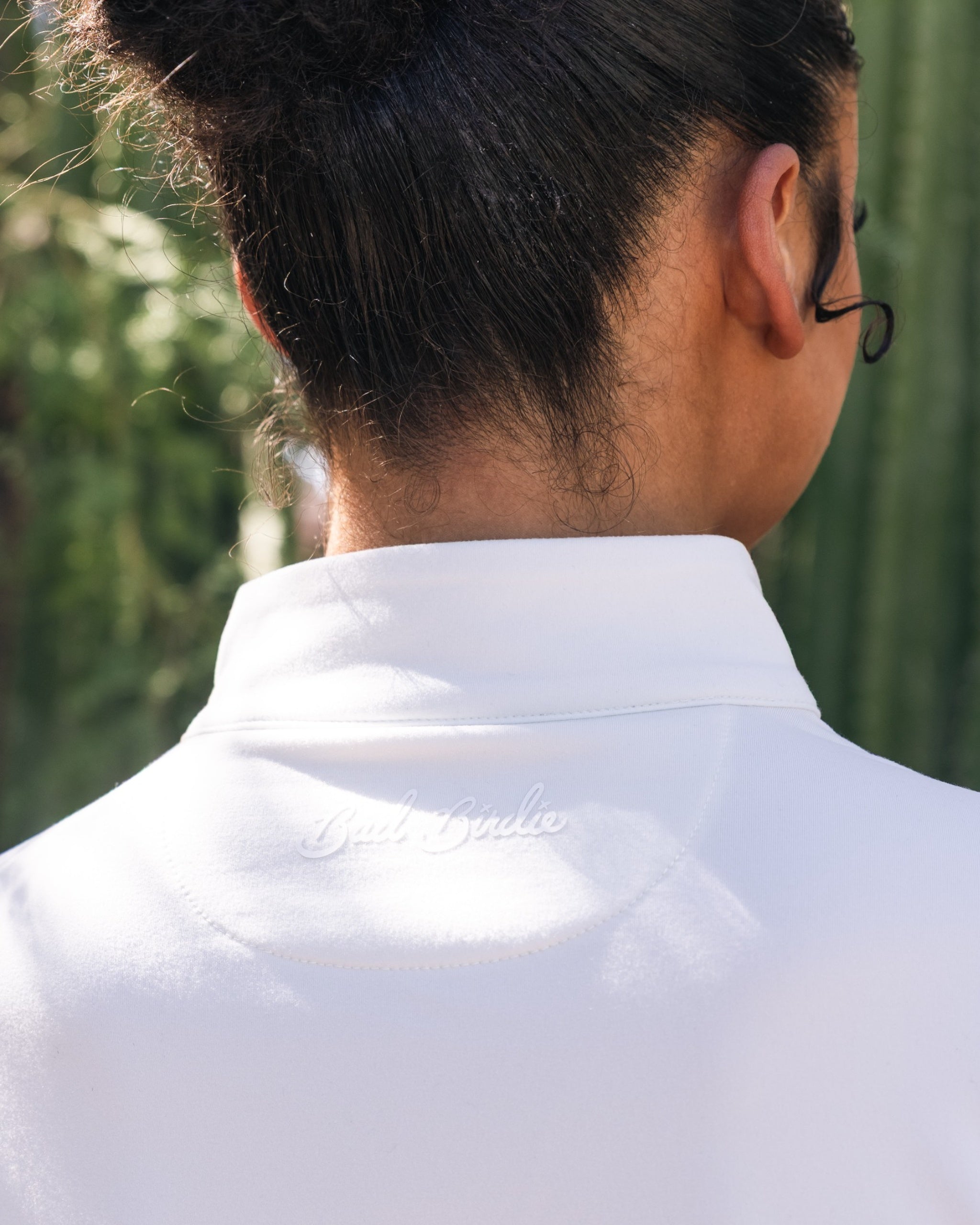 University of Arizona - Women's Quarterzip - White Onyx-Women's Quarterzip-Bad Birdie